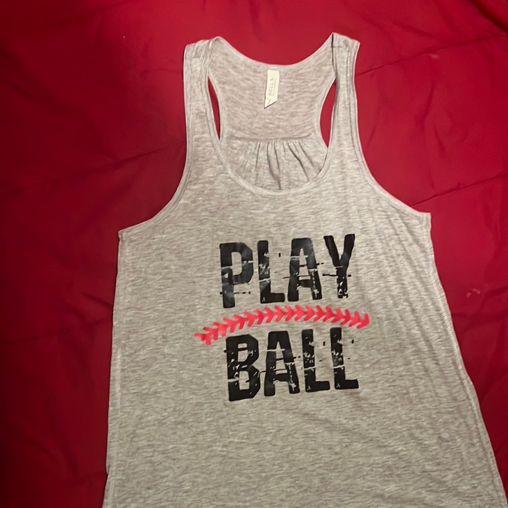 New custom made vinyl tank top